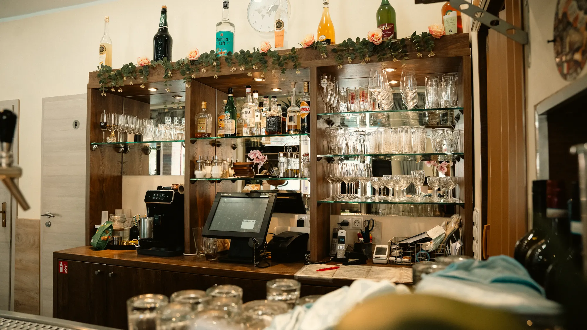 The bar inside Sapore Italiano