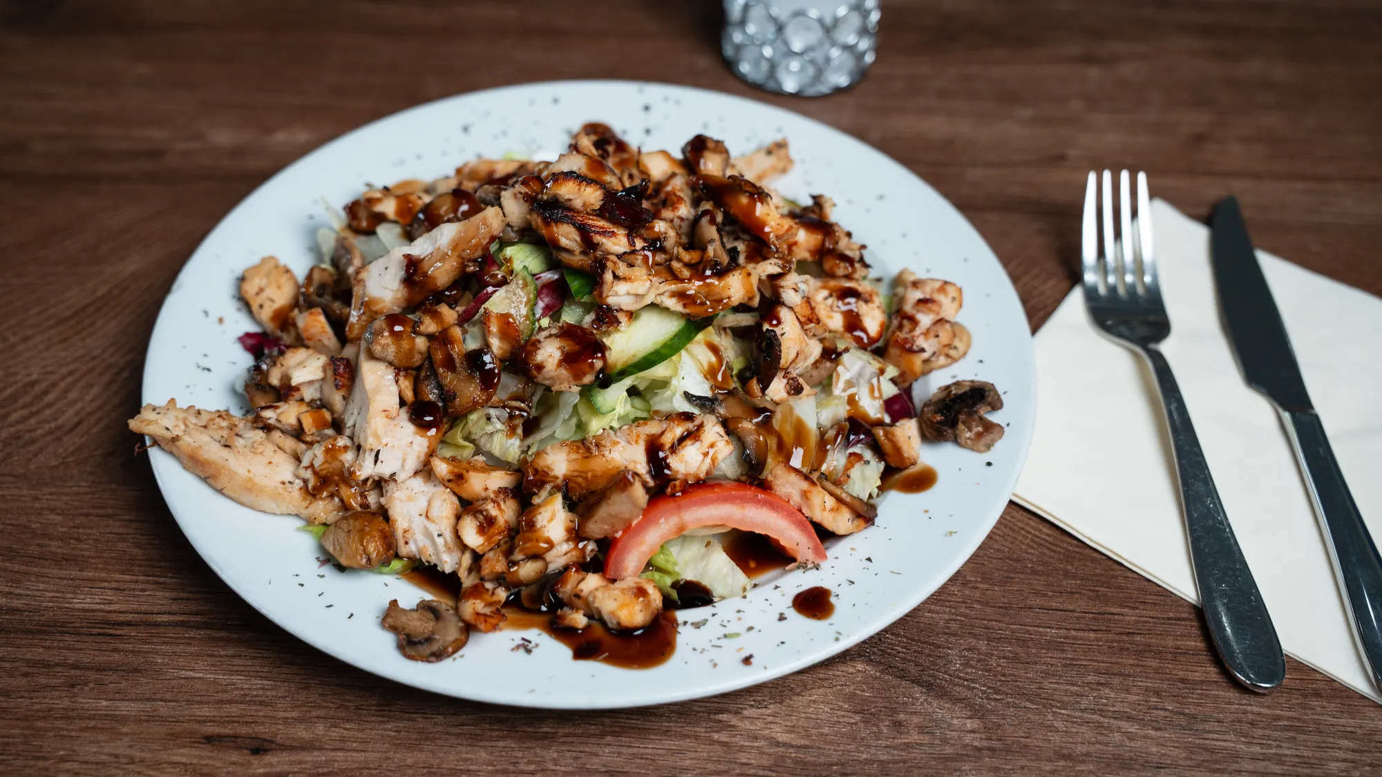 A freshly prepared platter from the kitchen